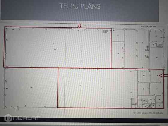 Iznomā noliktavas / ražošanas telpas   + Platība 680 m2.   + pieejamas biroja telpas  + Griestu augs Рига