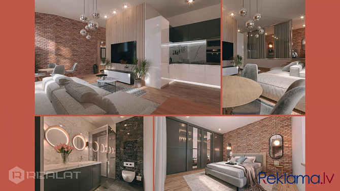 Pārdod 2-istabas dzīvokli jaunajā projektā, Rīgas centrā - Bruņinieku nams. Dzīvoklis atrodas šarman Рига - изображение 5