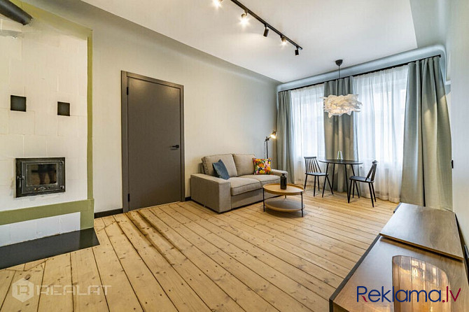 Pārdošanā ir stilīgs un moderns dzīvoklis renovētā ēkā ar atjaunotām komunikācijām Rīga - foto 4