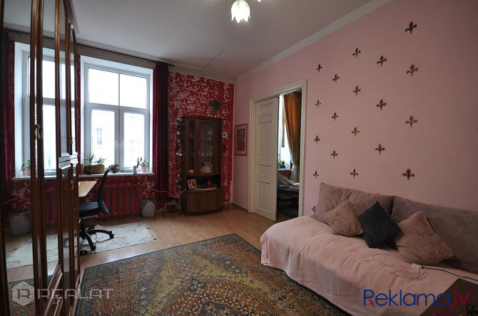 Plašs 5 istabu dzīvoklis Rīgas centrā.  Četras izolētas istabas, viena caurstaigājama istaba. Balkon Рига - изображение 5