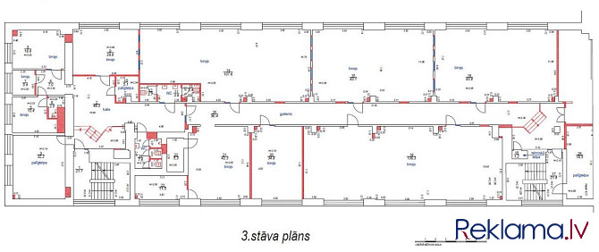 Iznomā biroja telpas ar kopējo platību 774.3 m2.(pastāv iespēja nomāt mazākas platības). Rīga - foto 10