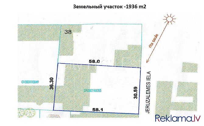 Дом во дворе, реновированный дом, благоустроенный озеленённый двор, подъездная Рига - изображение 4