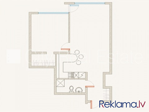 Проект - Kalpaka Park Residence, фасадный дом, реставрированный дом, благоустроенный Рига - изображение 9