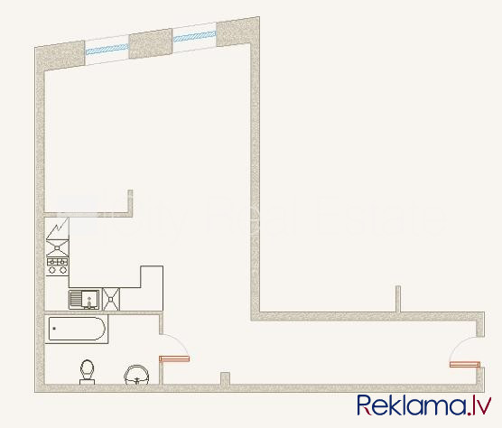 Проект - Kalpaka Park Residence, фасадный дом, реставрированный дом, закрытая территория, Рига - изображение 17
