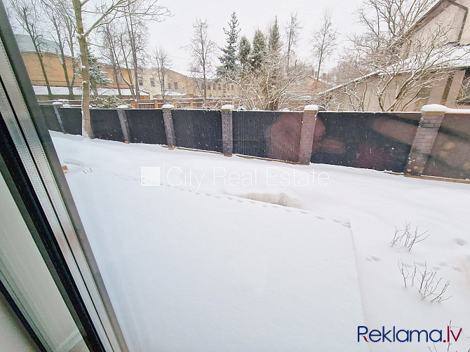 Zeme īpašumā, rindu māja, keramzīta bloku sienas, fasāde ar dekoratīvo apmetumu, Rīga - foto 8
