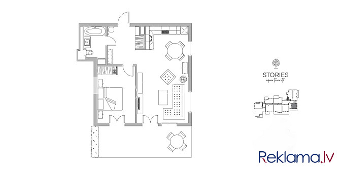 Новостройка, фасадный дом, благоустроенный озеленённый двор, подземная стоянка, Юрмала - изображение 20