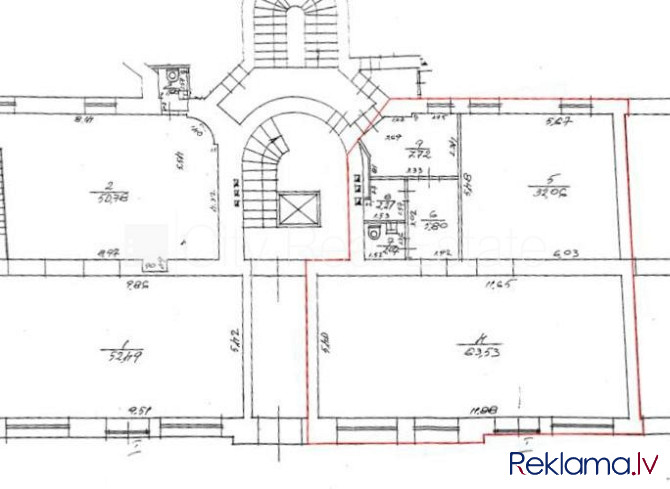 Фасадный дом, плата за обслуживание одного квадратного метра в  месяц 0,38 EUR, вход с Рига - изображение 18