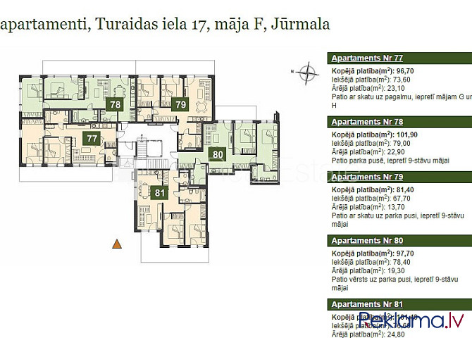 Проект - Turaidas Kvartāls (Тураидас Кварталс), земля в собственности, новостройка, дом во Рига - изображение 14