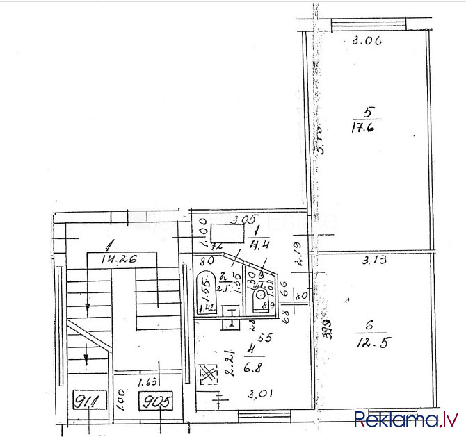 Земля в собственности, фасадный дом, плата за обслуживание одного квадратного Рига - изображение 12