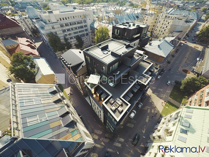 Projekts - J5, jaunceltne, pagalma māja, labiekārtota apzaļumota teritorija, pazemes Rīga - foto 17