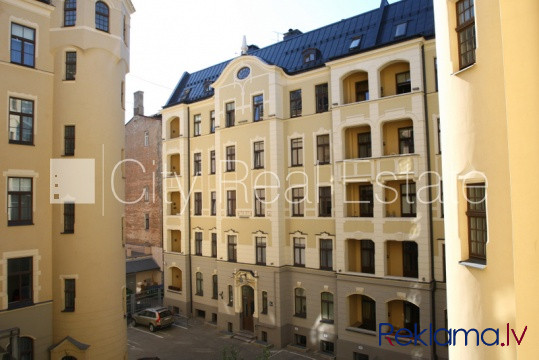 Projekts - Valdemāra Rezidence, pagalma ēka, renovēta māja, labiekārtots apzaļumots pagalms, Rīga - foto 9