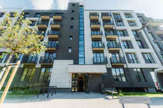 Studio apartment for rent in the new project on Dainas street 10A.  The apartment is fully furnished Rīga