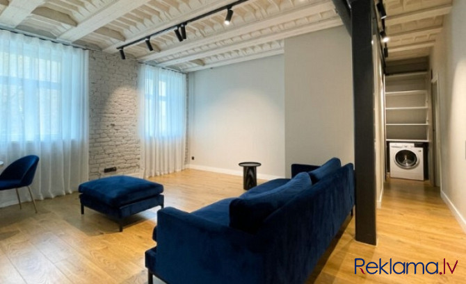 Tasteful loft-style apartment in a new project!  Furnished three-room apartment on Cēsu street. The  Рига - изображение 3