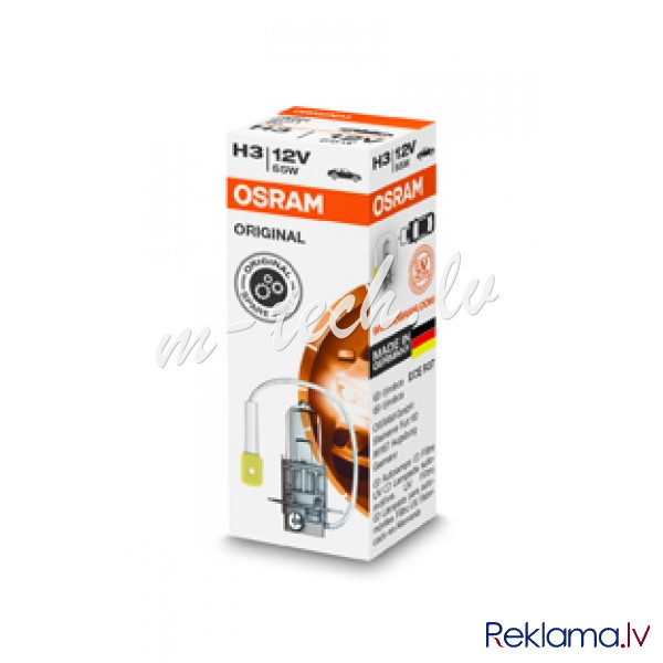 O3 - Halogen OSRAM PK22s 12V 55W H3 Rīga - foto 1