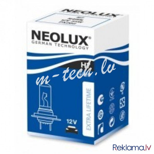 N499LL - NEOLUX Extra Lifetime PX26d 12V 55W H7 Rīga - foto 1