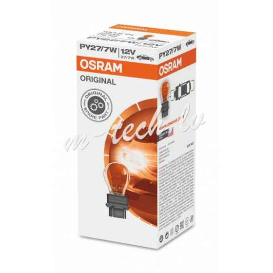 O3757AK - OSRAM Orginal 3757AK PY27/7W 12V 27/7W S8 WEDGE Amber Rīga