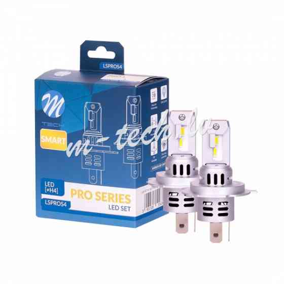 LSPROS4 - LED SET M-TECH PRO SMART SERIES H4 Рига