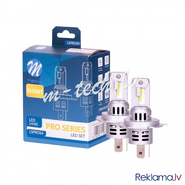 LSPROS4 - LED SET M-TECH PRO SMART SERIES H4 Rīga - foto 1