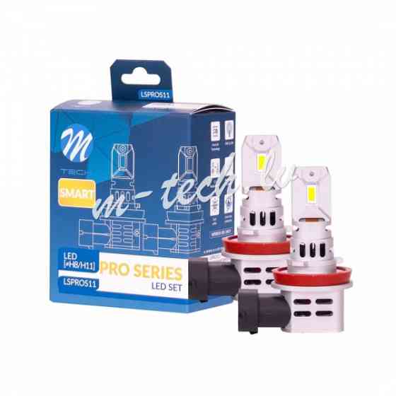 LSPROS11 - LED SET M-TECH PRO SMART SERIES H8 / H11 Rīga