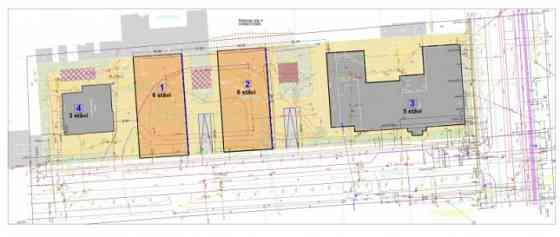 Pārdod investīciju objektu Narvas ielā.  Zemes gabals 6126 m2 platībā uz kura atrodas divas renovēja Рига