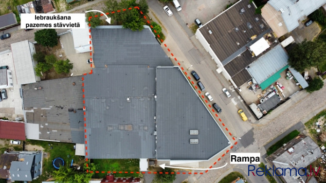 Kopējā telpu platība: 4501 m2; Zemes platība: 2669 m2;  Pagrabstāvs: 1700 m2  + Autostāvvieta: 1130  Рига - изображение 3