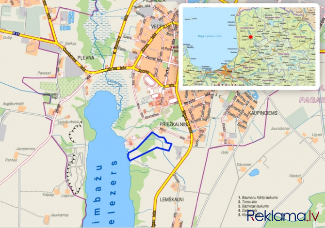 Pārdod daļu no nekustamā īpašuma  zemes vienību 6,53 ha platībā Limbažu ezera krastā ar nosaukumu Pu Лимбажи и Лимбажский край - изображение 8