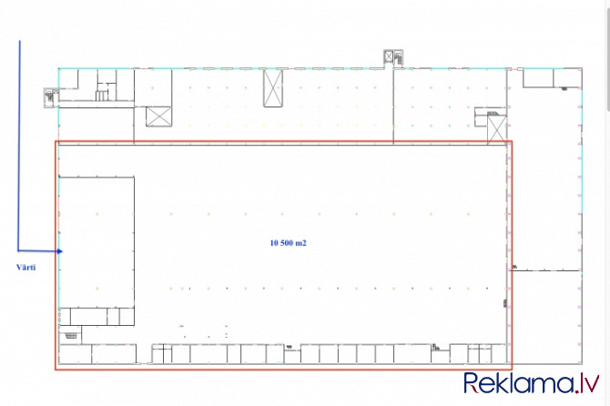 Просторное отапливаемое помещение в промышленной зоне. Местонахождение объекта: Рига - изображение 5