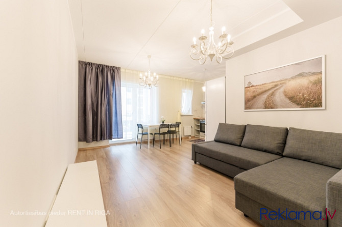 A high-quality and modern, fully furnished 2-bedroom apartment for long-term rent in the new project Рига - изображение 1