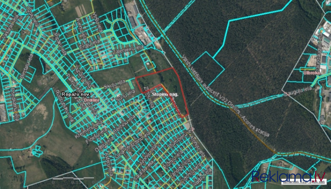 Участок земли с детальным планом развития посёлка в Дрейлини на продажу  Площадь: Рига - изображение 5