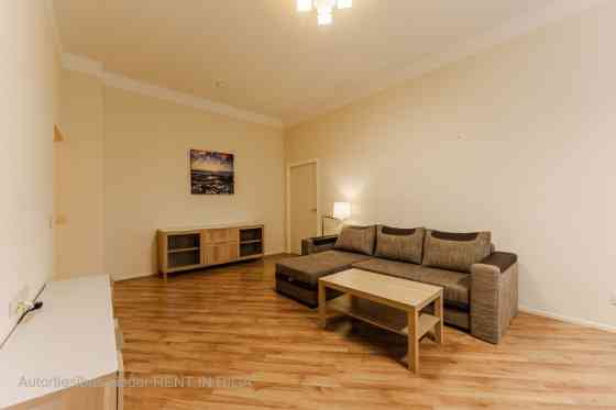 A furnished two-bedroom apartment in the very center of the city, which at the same time allows you  Rīga