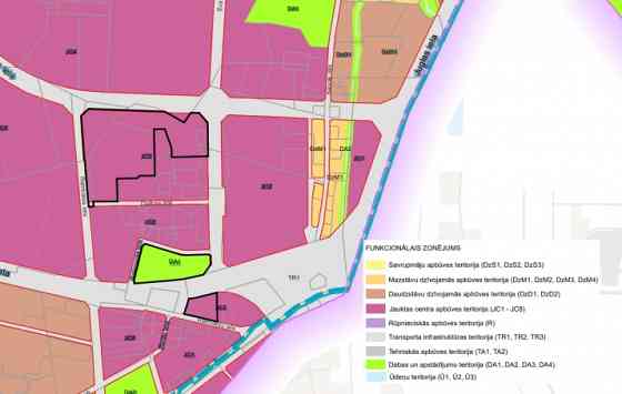 Iegādei tiek piedāvāts zemes gabals vienā no straujāk augošajām vietām Rīgā.  Zemesgabals atrodās JC Рига