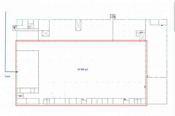 Просторное отапливаемое помещение в промышленной зоне. Местонахождение объекта: Рига