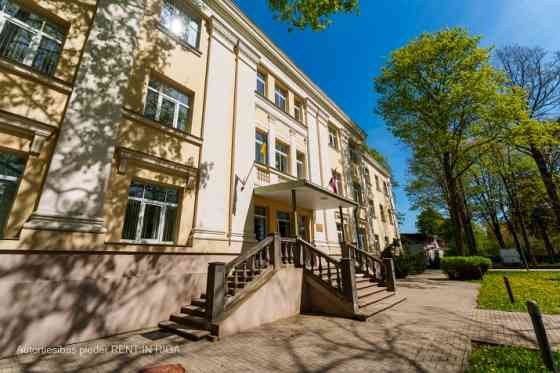 We are offering a standalone office building with a surrounding area for rent at Ūnijas Street 45, R Rīga