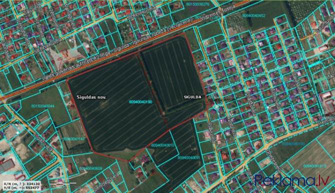Iegādei tiek piedāvāts plaš zemes gabals 16 ha.  + Zemesgabals atrodās A2 šosejas pirmajā Sigulda - foto 3