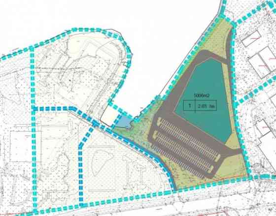 На продажу предлагается земельный участок в промышленной застройке.  Земельный Rīga