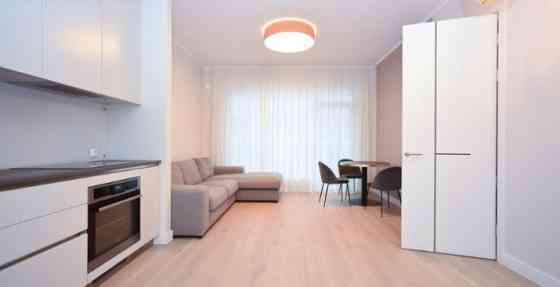 Furnished two-room apartment in a new project on Cēsu street.  The apartment is located on the 6th f Рига