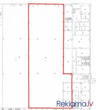 Производственно-складские помещения в Елгаве.  + 1 этаж; + Двое подъемных ворот Елгава и Елгавский край - изображение 3