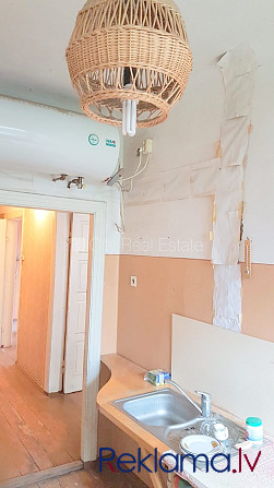 Studio tipa, virtuve apvienota ar viesistabu 35 m2, centrālā apkure, jauna santehnika, lamināta Rīga - foto 13