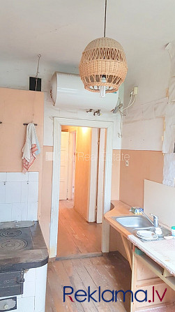 Studio tipa, virtuve apvienota ar viesistabu 35 m2, centrālā apkure, jauna santehnika, lamināta Rīga - foto 12