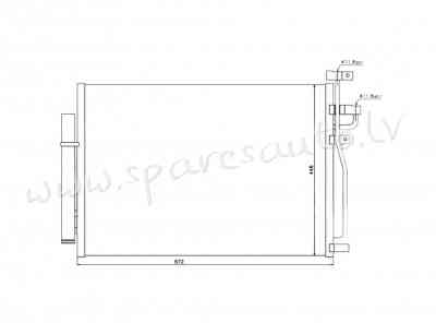 RC940010 - 'OEM: 4803973' petrol, EDA\\\Cooling - Kondicioniera Radiators - CHEVROLET CAPTIVA  KLAC  Рига