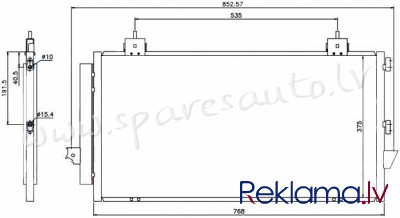 RC94741 - 'OEM: 8846042070' EDA\\\Cooling - Kondicioniera Radiators - TOYOTA RAV 4 II  XA20 (2000-20 Rīga - foto 1