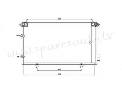 RC94757 - 'OEM: 8846006070' EDA\\\Cooling - Kondicioniera Radiators - LEXUS ES300/330  XV30 (2002-20 Rīga