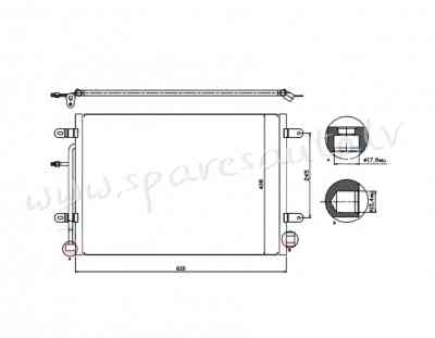 RC94851 - 'OEM: 8E0260403K' EDA\\\Cooling - Kondicioniera Radiators - AUDI A4  B7 (2005-2008) Rīga