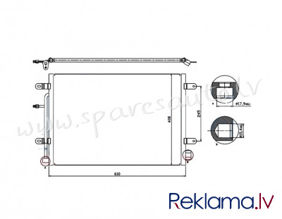 RC94851 - 'OEM: 8E0260403K' EDA\\\Cooling - Kondicioniera Radiators - AUDI A4  B7 (2005-2008) Rīga - foto 1