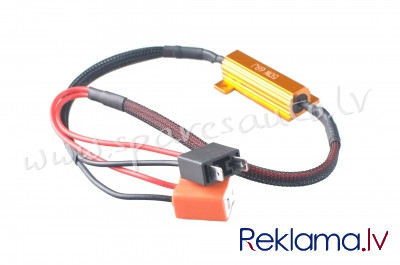 RE005 - 1pc. Resistor H7 LED Warning Canceller 50W/6ohm - Elektrība - UNSORTED AUTO PIEDERUMI Рига - изображение 1