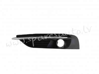 PCR99010CBL - 'OEM: 68082053AA' with hole for foglamp, with chrome stripe L - Reste Bamperā - CHRYSL Rīga