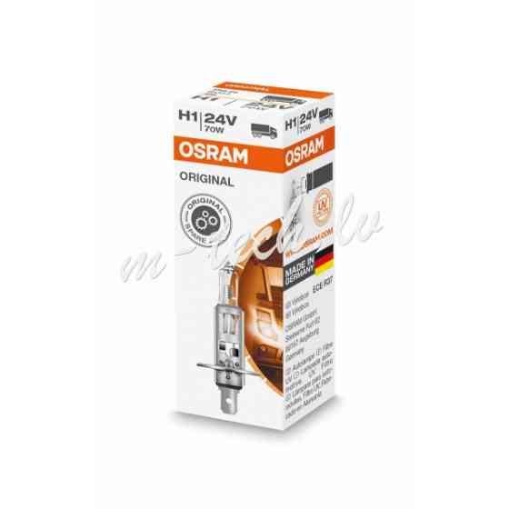 O124V - Halogen OSRAM Orginal 64155 P14.5s 24V 70W H1 Rīga