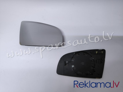 1334551M - 8E0857536C, 8E0857536D heated, convex, chrome R - Spoguļa Stikls Ar Pamatni - AUDI A4  B6 Рига - изображение 1