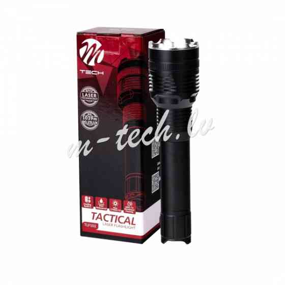 TLF102 - M-TECH Tactical Laser Flashlight TLF102. 1x10W White LASER LED Рига