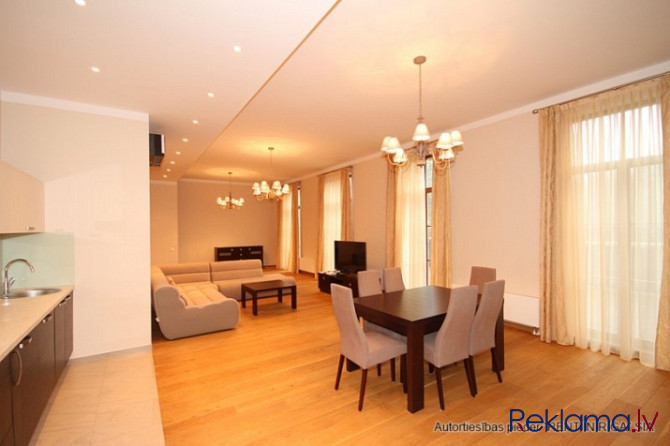 A two-story apartment with a spacious terrace is for sale. The apartment has three separate bedrooms Рига - изображение 2